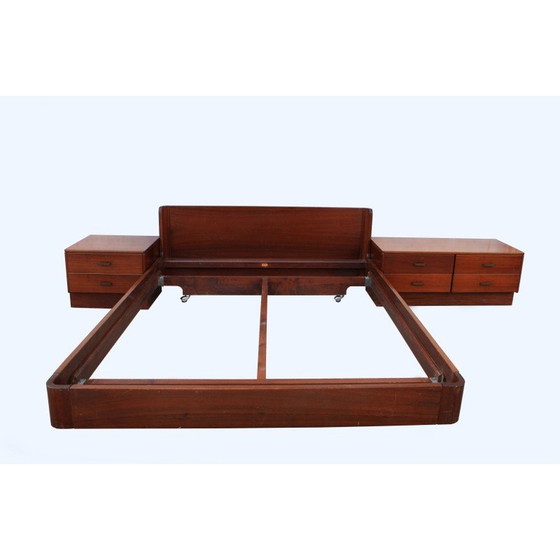 Image 1 of Vintage daybed in rosewood veneer, Italy 1960