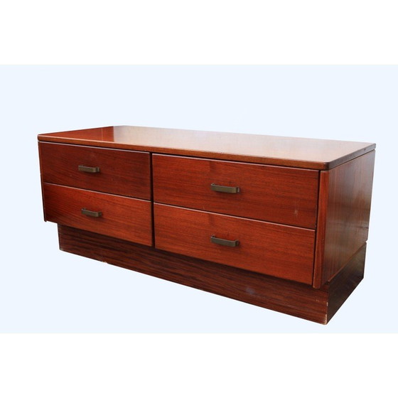 Image 1 of Vintage daybed in rosewood veneer, Italy 1960