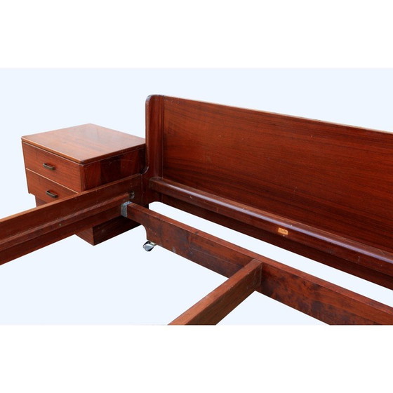 Image 1 of Vintage daybed in rosewood veneer, Italy 1960