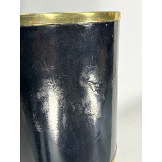 Image 1 of Lampada da tavolo vintage a sfera in ottone, Italia 1970