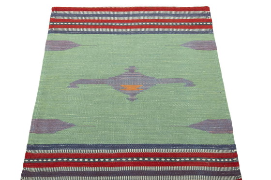 Image 1 of Hand-woven designer kilim - 98 X 83 Cm