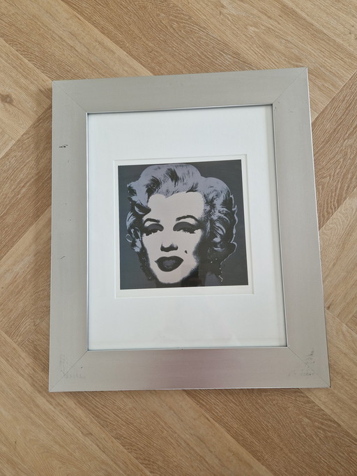 Marilyn Monroe - Andy Warhol après sérigraphie