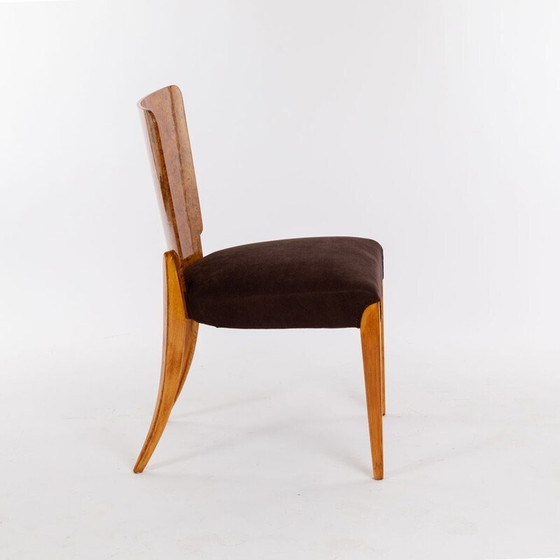 Image 1 of Set of 6 vintage wood chairs by Halabala