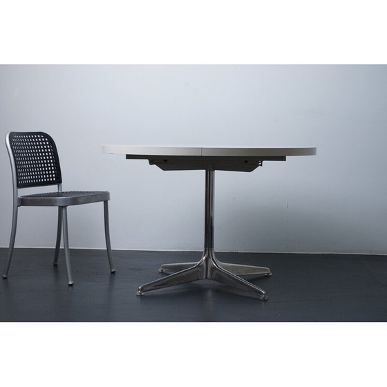 Image 1 of Vintage aluminum and formica dining table by Horst Brüning for Cor, Germany 1970