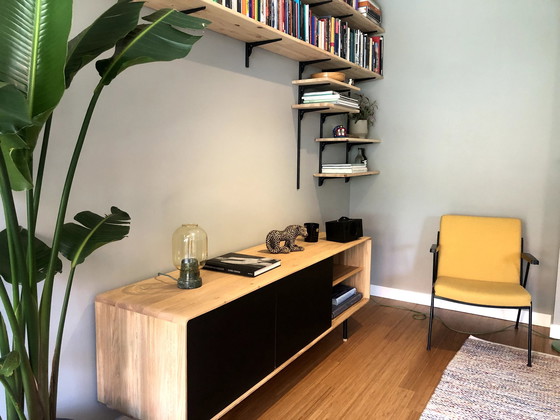 Image 1 of Gazzda Fina Sideboard/TV Furniture In Natural Oak And Black