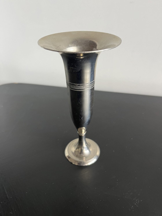 Image 1 of Art Deco trumpet vase