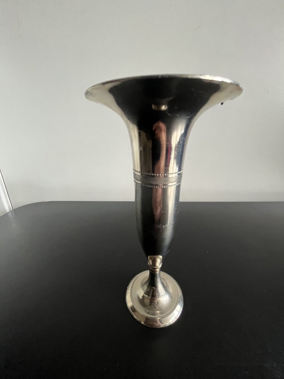 Image 1 of Art Deco trumpet vase