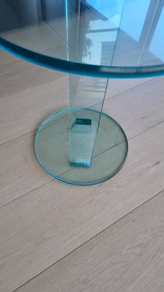 Image 1 of 2 glass modern side tables