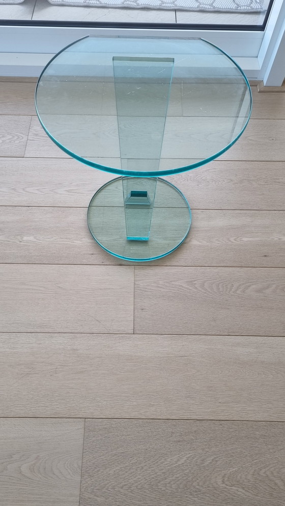 Image 1 of 2 glass modern side tables