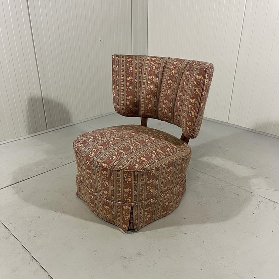 Image 1 of Armchair Cocktail Chair In Otto Schulz Style 1950'S