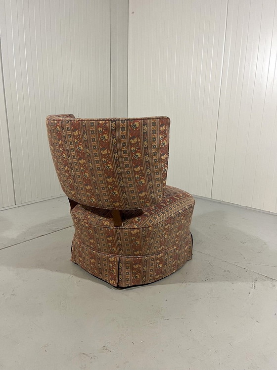 Image 1 of Armchair Cocktail Chair In Otto Schulz Style 1950'S