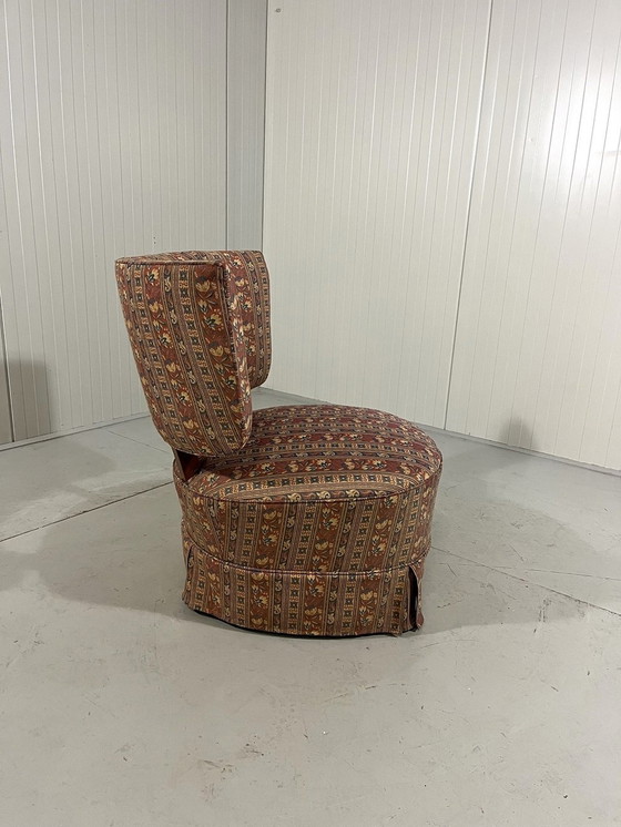Image 1 of Armchair Cocktail Chair In Otto Schulz Style 1950'S