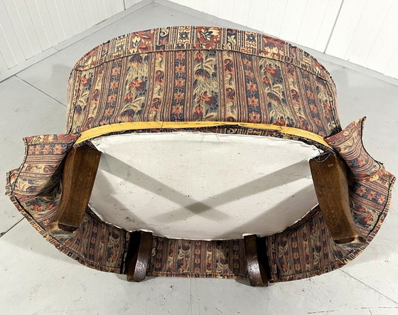 Image 1 of Armchair Cocktail Chair In Otto Schulz Style 1950'S