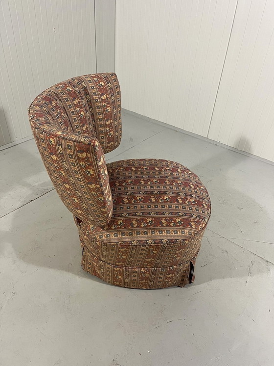 Image 1 of Armchair Cocktail Chair In Otto Schulz Style 1950'S