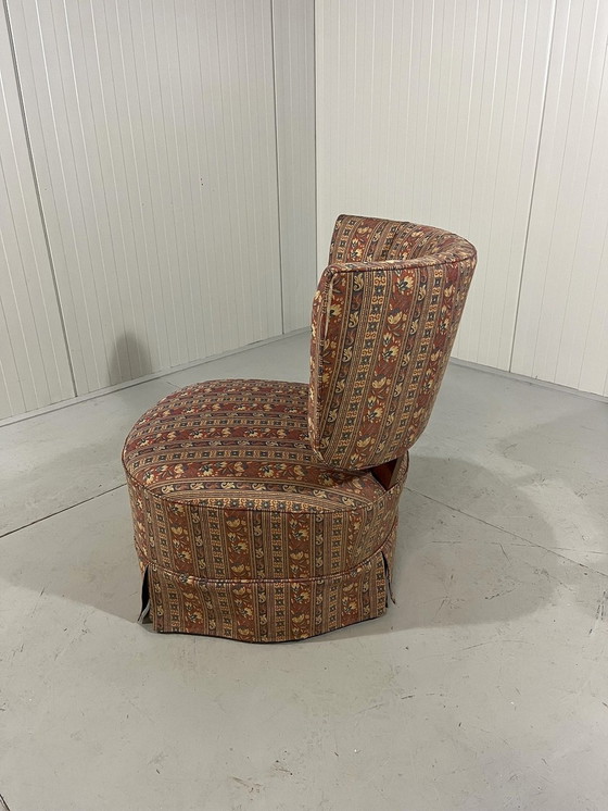Image 1 of Armchair Cocktail Chair In Otto Schulz Style 1950'S