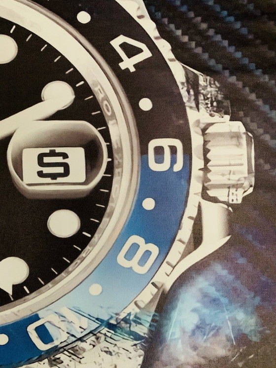 Image 1 of Rolex: Gmt Master "Batman" (Black- Blue Bezel, Oyster Bracelet).