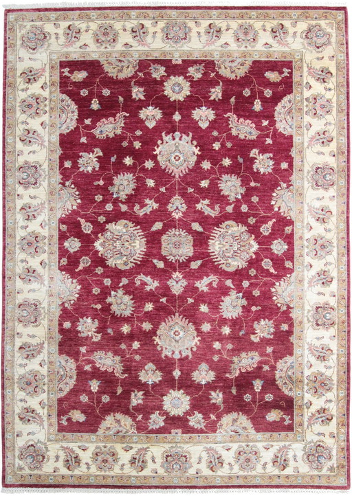 Original hand-knotted Ziegler carpet 258 X 182 Cm Top condition