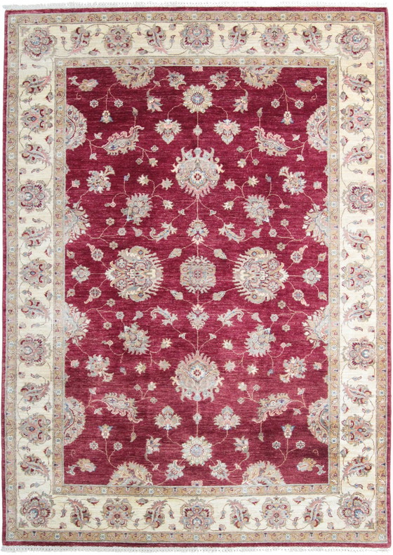 Image 1 of Tappeto Ziegler originale annodato a mano 258 x 182 cm in ottime condizioni