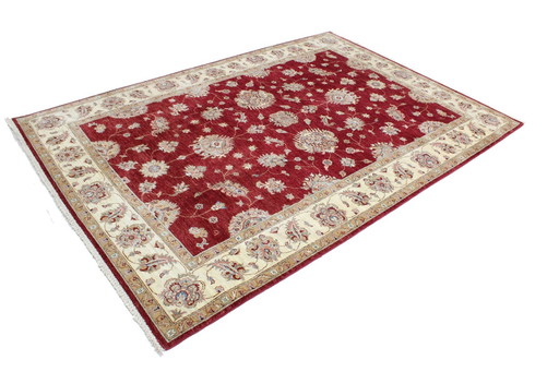 Original hand-knotted Ziegler carpet 258 X 182 Cm Top condition