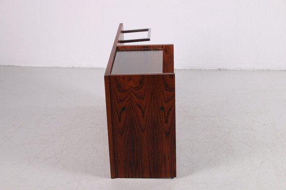 Image 1 of Vintage wall unit with shoe rack and umbrella stand from the 1960s