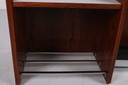 Vintage wall unit with shoe rack and umbrella stand from the 1960s