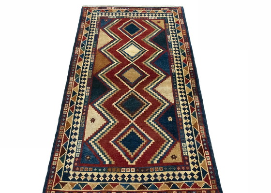 Image 1 of Hand-knotted Nomadic Gabbeh Rug - 192 X 101 Cm