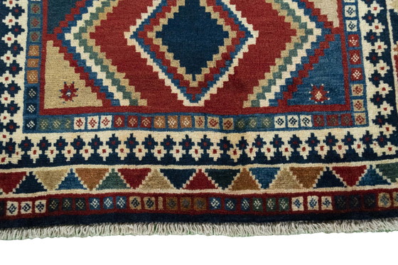 Image 1 of Hand-knotted Nomadic Gabbeh Rug - 192 X 101 Cm