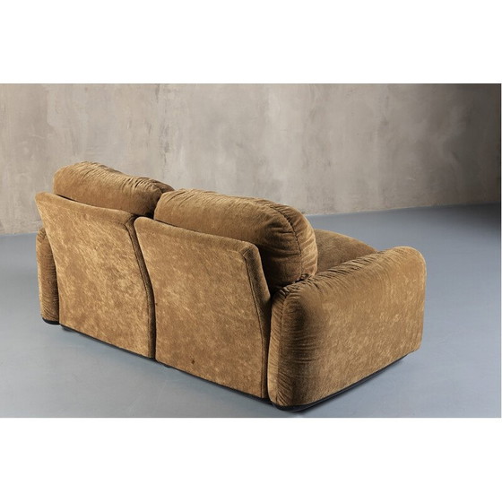 Image 1 of Vintage 2-seater sofa by Arrigo Arrigoni for Busnelli S.p.a, Italy 1970