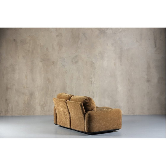 Image 1 of Vintage 2-seater sofa by Arrigo Arrigoni for Busnelli S.p.a, Italy 1970