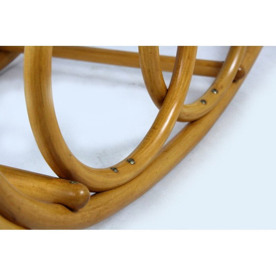 Image 1 of Mid-century beech bentwood rocking chair from TON, 1960s