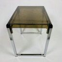 Table d'appoint vintage en plexiglas Marc Berthier - 1960s