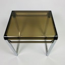 Table d'appoint vintage en plexiglas Marc Berthier - 1960s