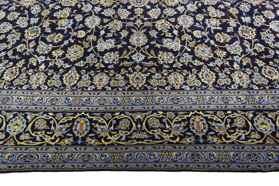 Image 1 of Hand-knotted Keshan oriental rug - 394 X 280 Cm