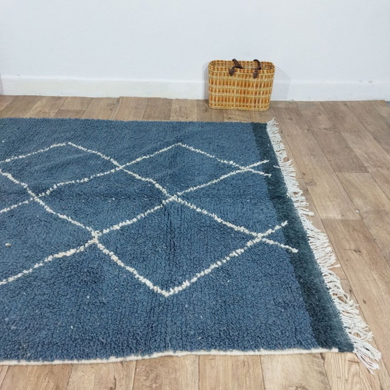 Image 1 of Beni Ouarain Berber Wool Rug - Beni Ouarain Berber Wool Rug