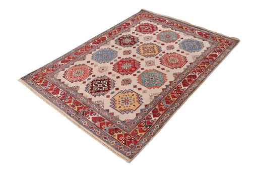 Ziegler Kazak Carpet 2,07 X 1,49 Hand-knotted No. 554