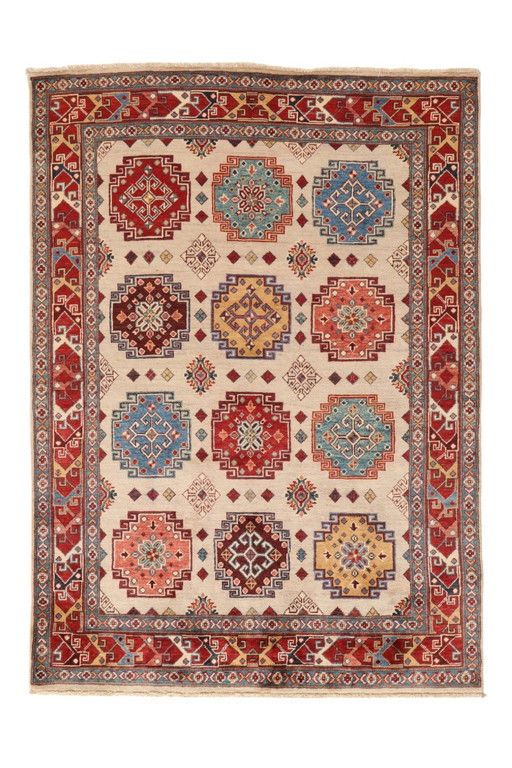 Ziegler Kazak Carpet 2,07 X 1,49 Hand-knotted No. 554