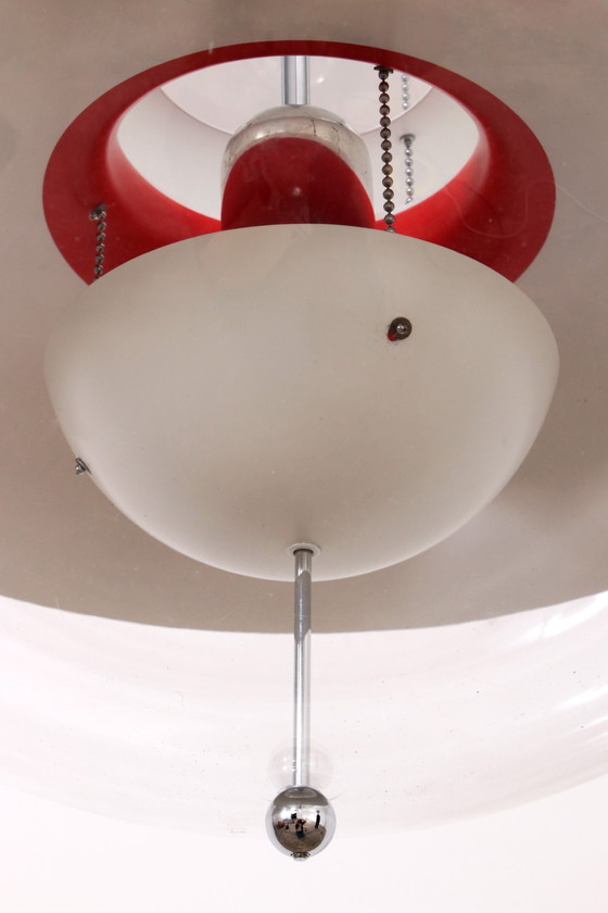 Image 1 of Danish Design Globe Verner Panton Hanging Lamp