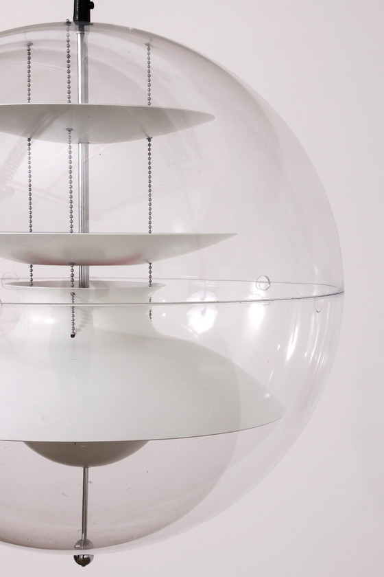 Image 1 of Danish Design Globe Verner Panton Hanging Lamp