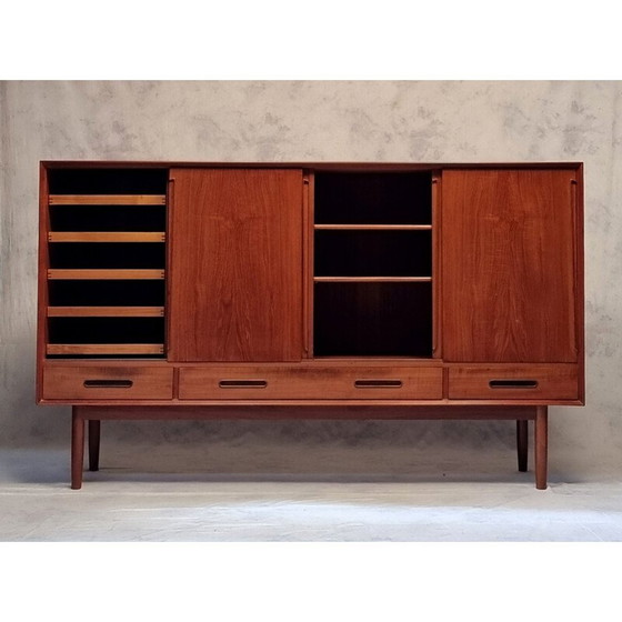 Image 1 of Vintage teak enfilade by Kurt Ostervig for Brande Mobelfabrik, Denmark 1950.