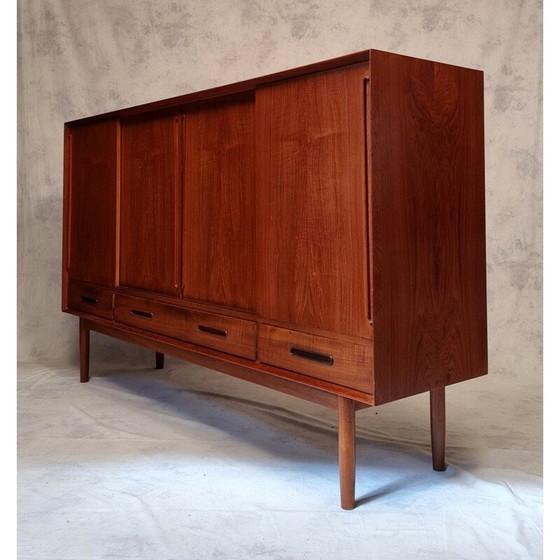 Image 1 of Vintage teak enfilade by Kurt Ostervig for Brande Mobelfabrik, Denmark 1950.