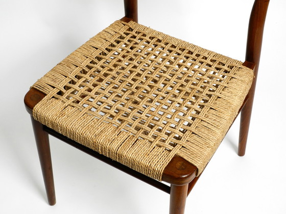 Image 1 of Two original 1960s Wilkhahn chairs made of walnut with wicker cane | Model 351 by Georg Leowald