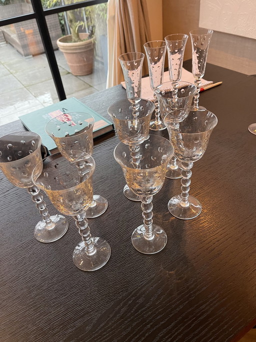 16x St Louis crystal glasses