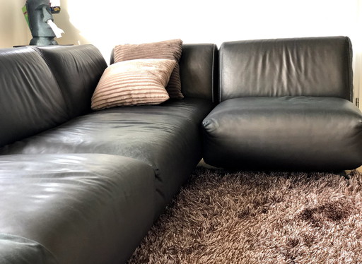 Leolux Rising Dune Anthracite sofa