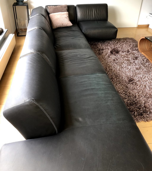 Leolux Rising Dune Anthracite sofa