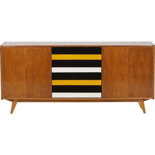 Vintage model U-460 sideboard by Jiri Jiroutek for Interier Praha, Czechoslovakia 1960s