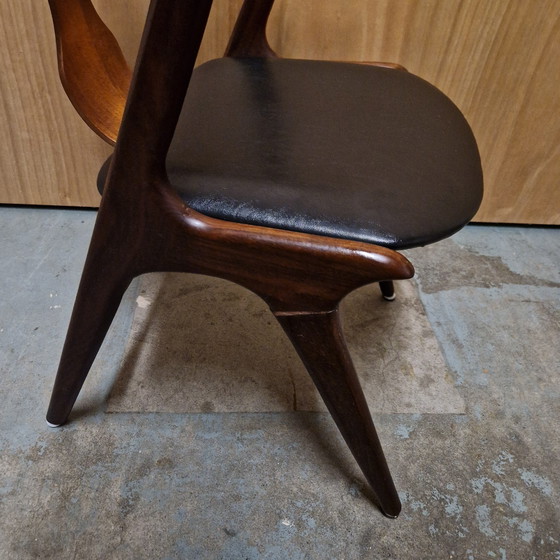 Image 1 of Louis Van Teeffelen Awa Set Of 6 Cow Horn Chairs