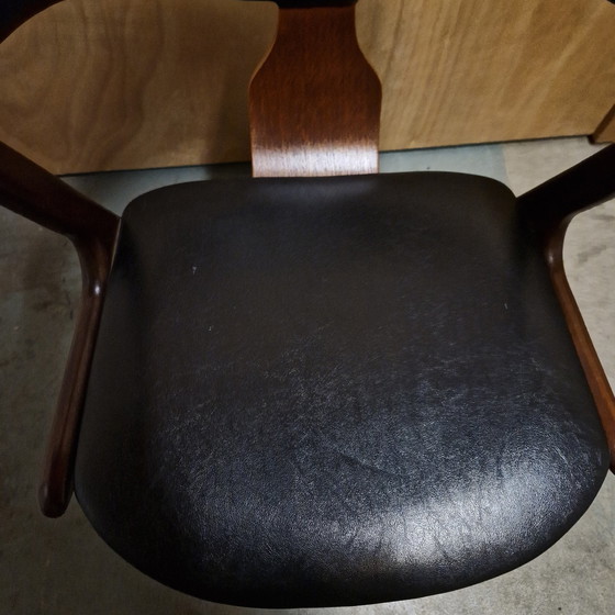 Image 1 of Louis Van Teeffelen Awa Set Of 6 Cow Horn Chairs