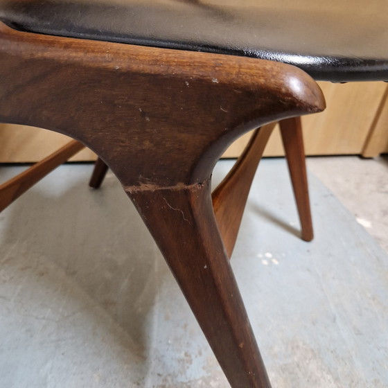 Image 1 of Louis Van Teeffelen Awa Set Of 6 Cow Horn Chairs