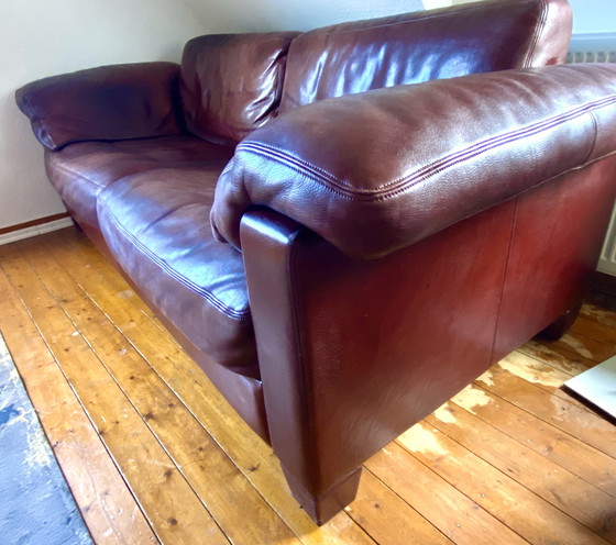 Image 1 of de Sede DS 17 Leather Sofa Couch