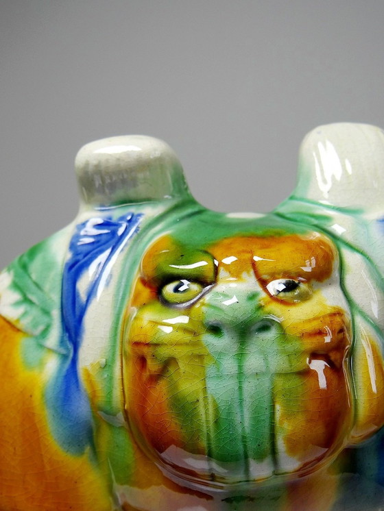 Image 1 of Tang Style Chinese Camel Subject, Sancai Glazed Pottery, 1980s-90s